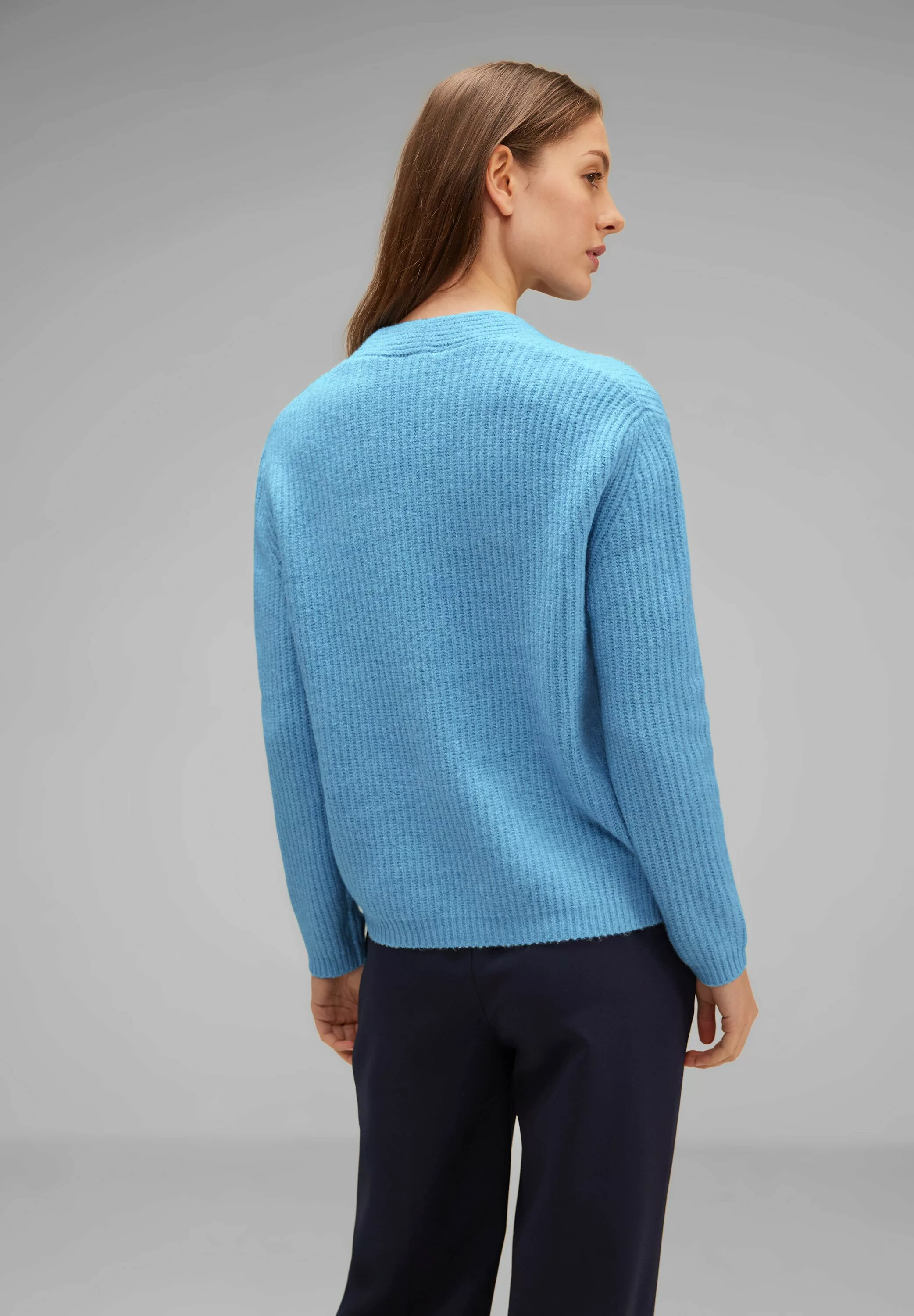 STREET ONE V-Ausschnitt-Pullover, mit V-Ausschnitt günstig online kaufen