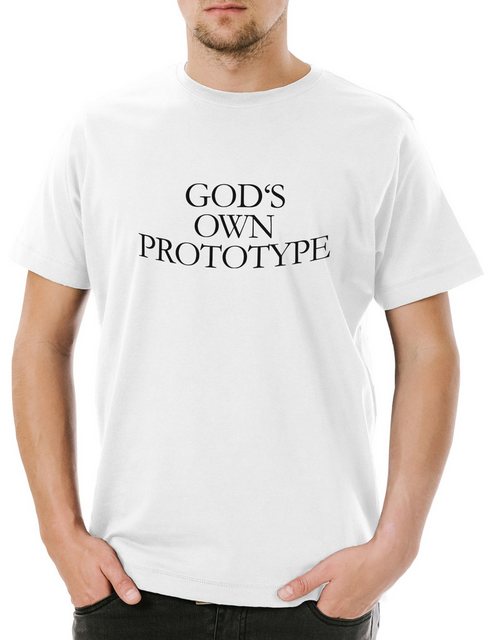 Urban Backwoods Print-Shirt God's Own Prototype Herren T-Shirt Religion Jes günstig online kaufen