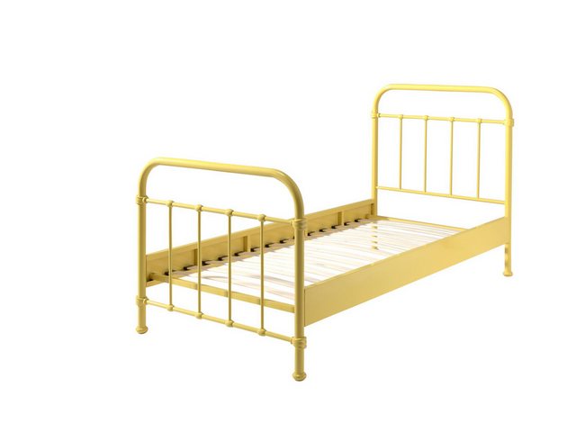 58 aufm Kessel Bettgestell Metallbett Karlyn 210x98x111 Einzelbett Kinderbe günstig online kaufen