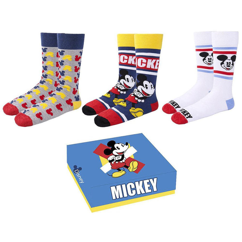 Cerda Group Mickey Socken 3 Paare EU 36-41 Multicolor günstig online kaufen