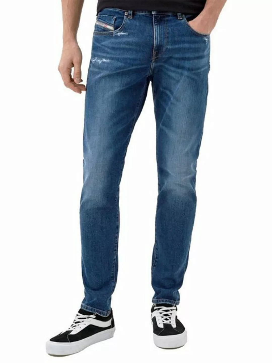 Diesel Slim-fit-Jeans Stretch Hose - D-Strukt 09E07 günstig online kaufen