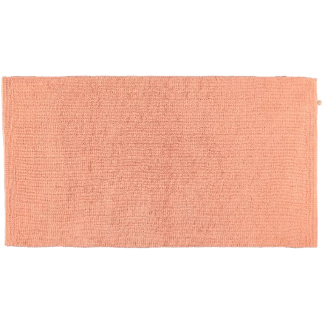 Rhomtuft - Badteppich Pur - Farbe: peach - 405 - 70x130 cm günstig online kaufen