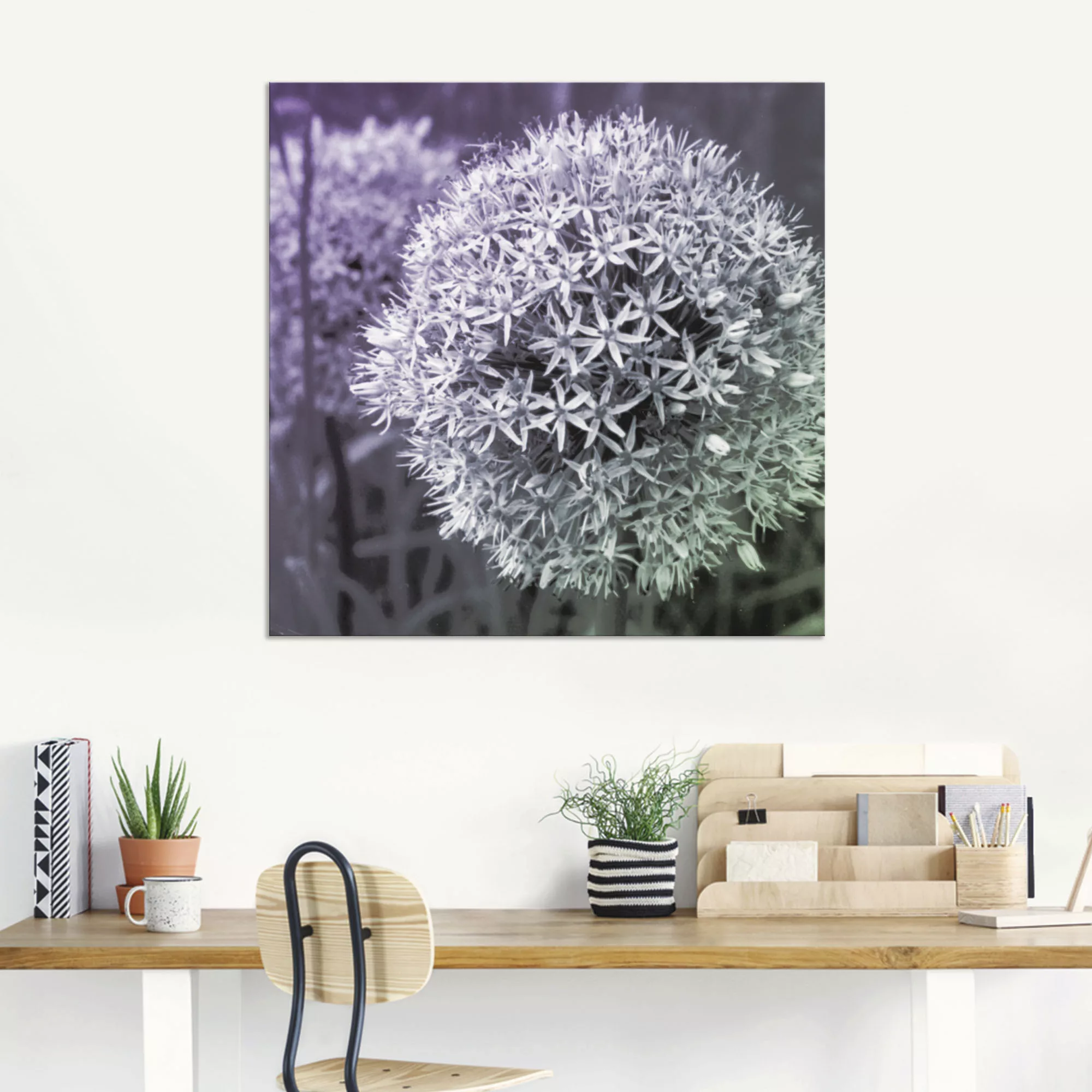 Artland Wandbild "Lila Sensation I", Blumen, (1 St.), als Alubild, Outdoorb günstig online kaufen