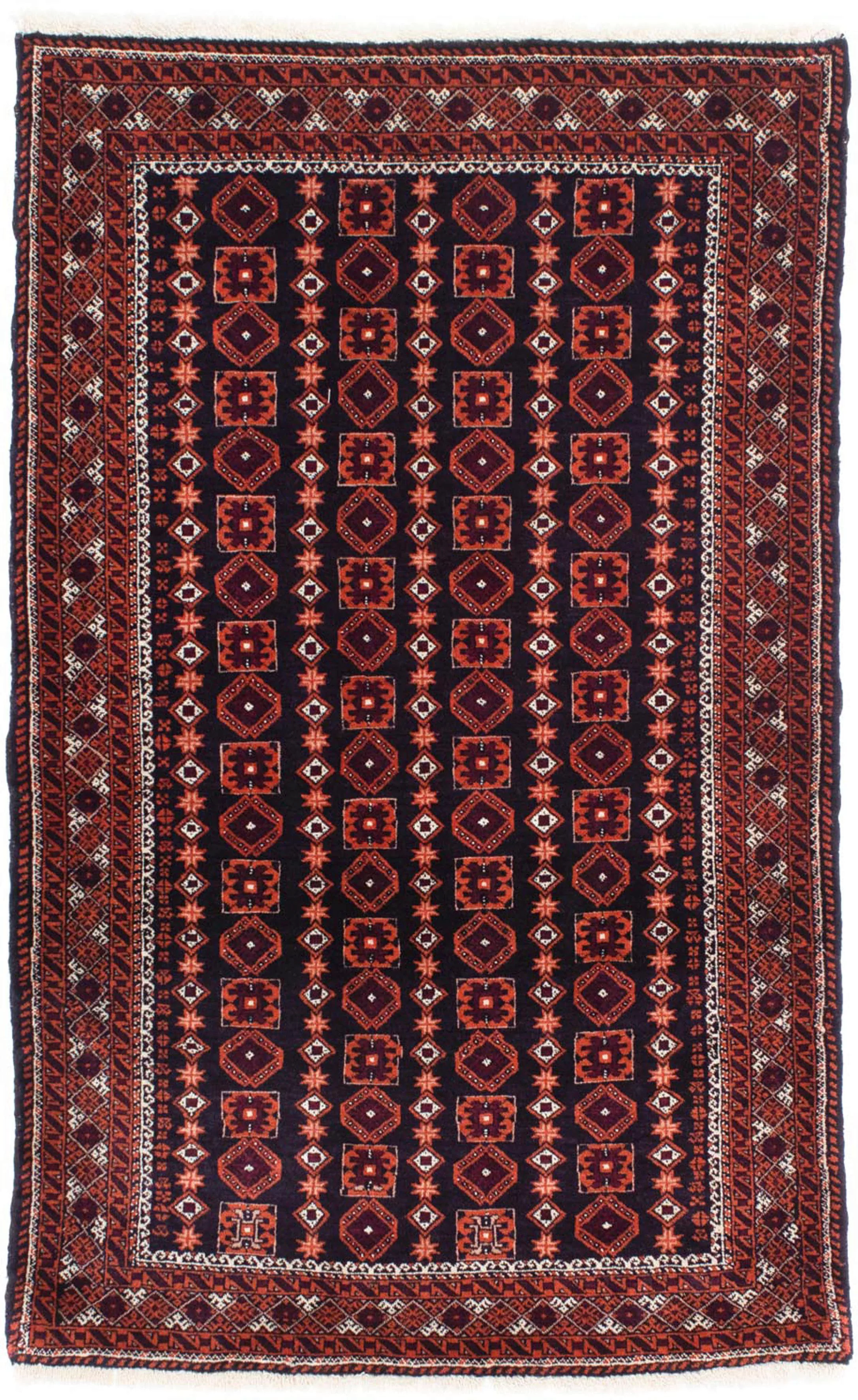 morgenland Orientteppich »Belutsch - 150 x 100 cm - dunkelblau«, rechteckig günstig online kaufen