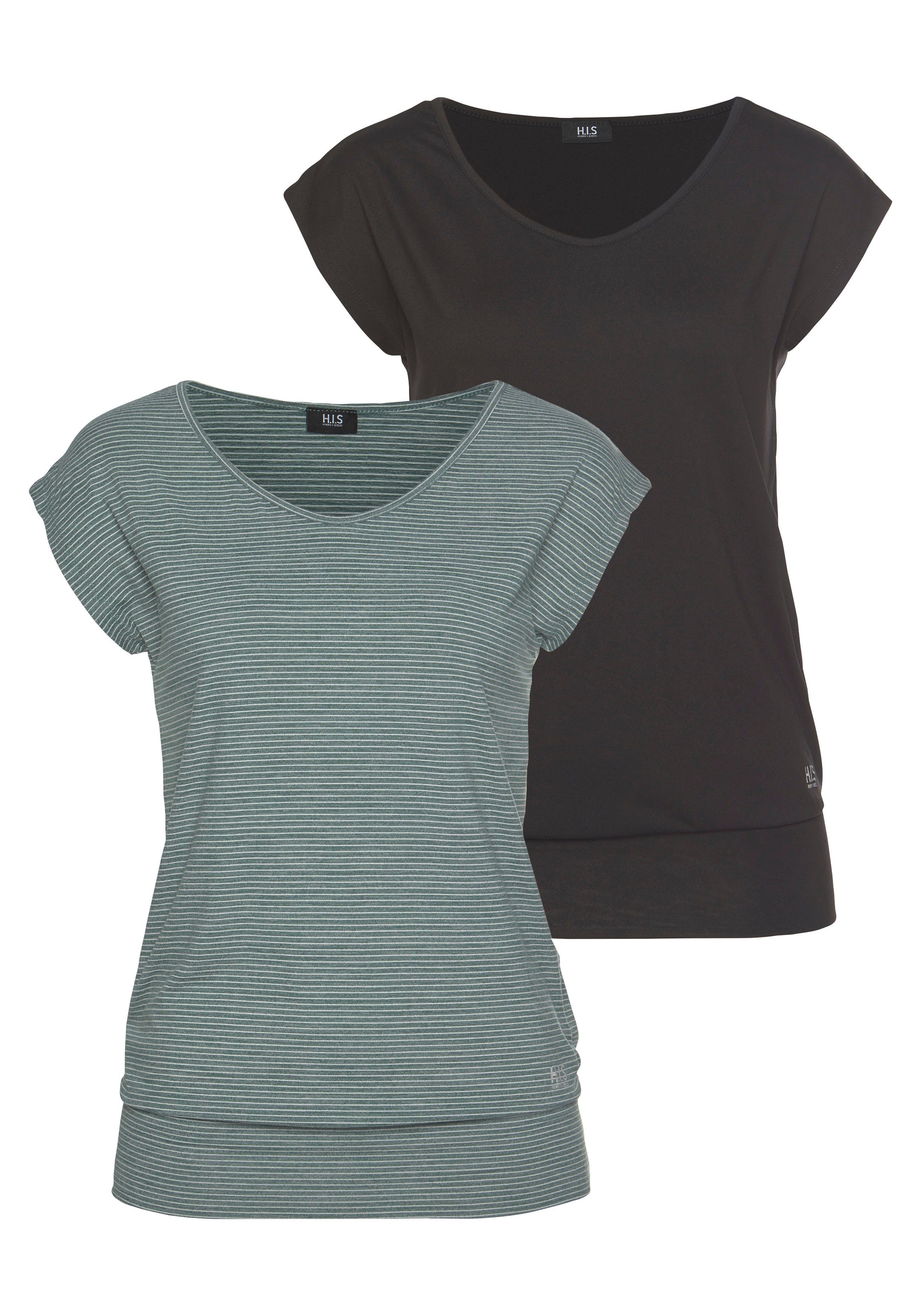 H.I.S Funktionsshirt (Spar-Set, 2er-Pack) ärmellos, figurfreundlicher günstig online kaufen