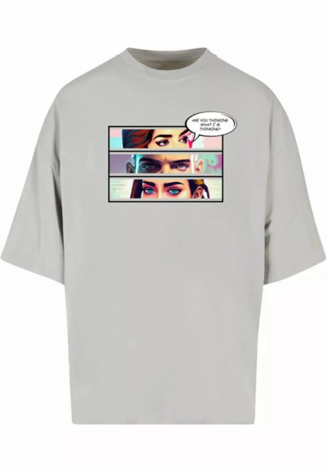 Merchcode T-Shirt Merchcode Herren Thinking Comic Huge Tee (1-tlg) günstig online kaufen