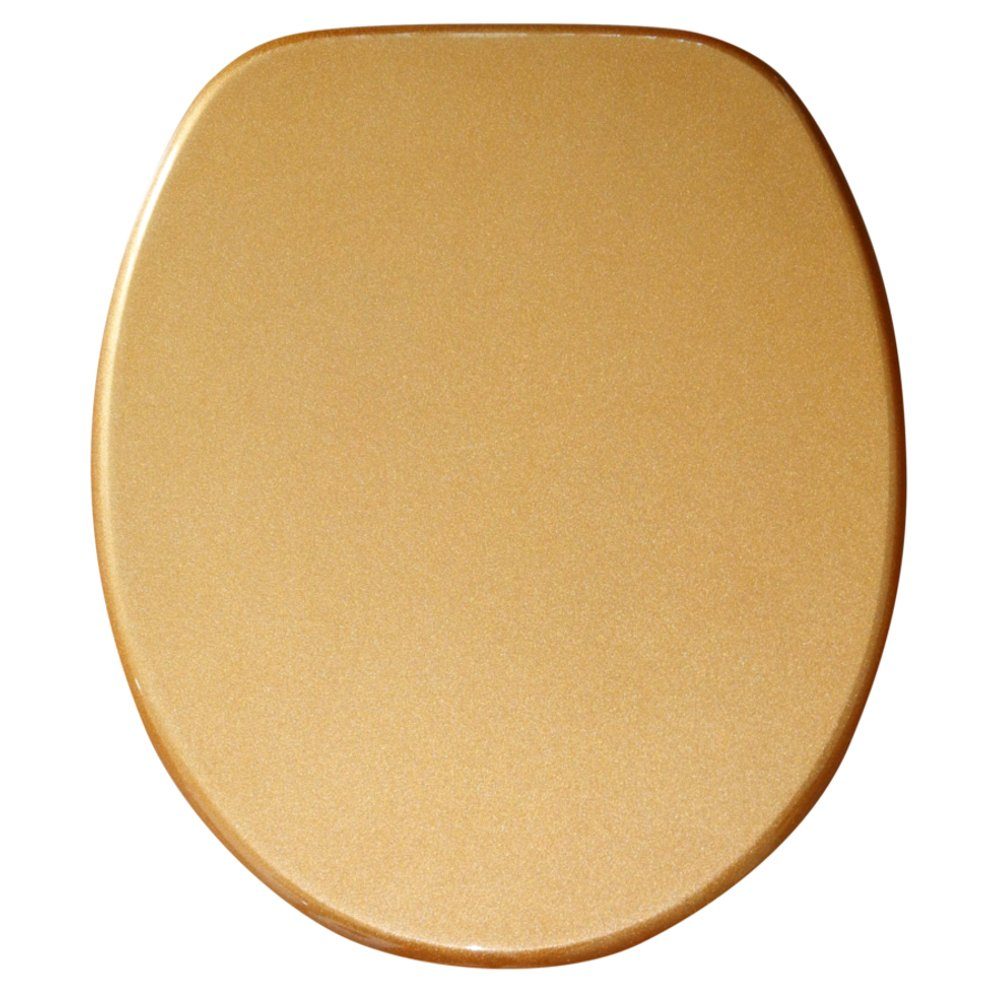 Sanilo WC-Sitz Glitzer Gold, universell, leichte günstig online kaufen