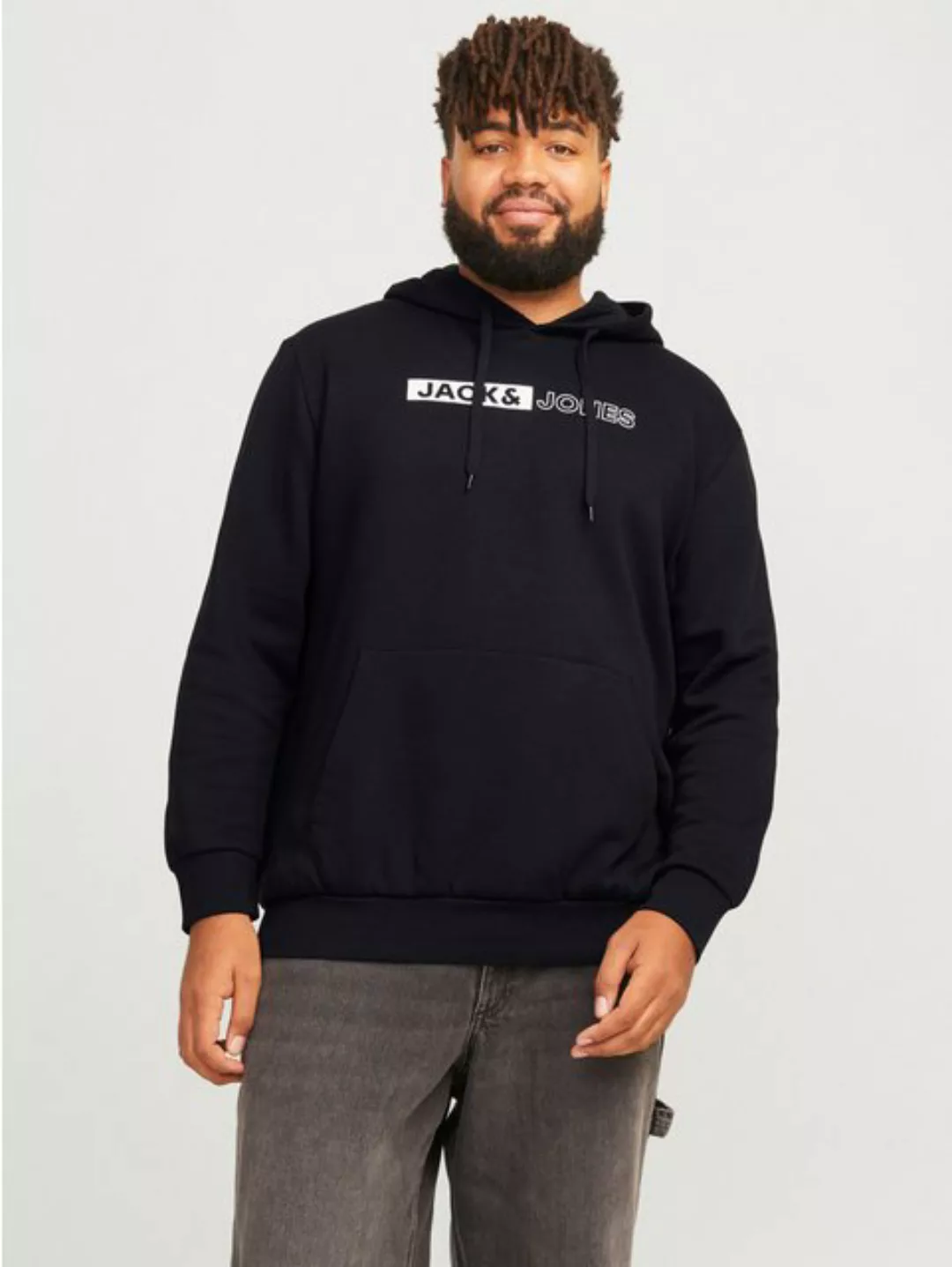 Jack & Jones PlusSize Hoodie JJECORP LOGO SWEAT HOOD PLAY NOOS PLS günstig online kaufen