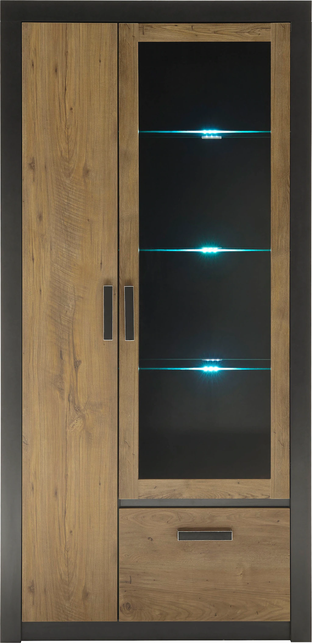 INOSIGN Vitrine "BRÜGGE", Glasvitrine, Stauraumvitrine, Standvitrine, Höhe günstig online kaufen