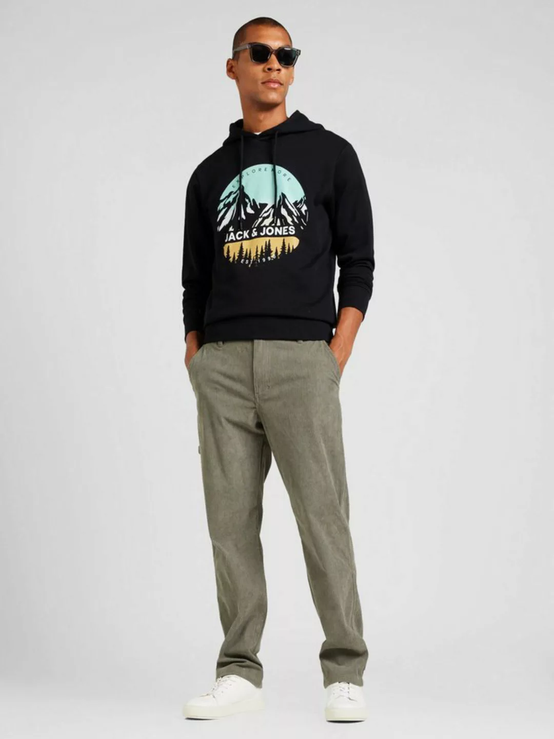 Jack & Jones Sweatshirt JJPEAK (1-tlg) günstig online kaufen