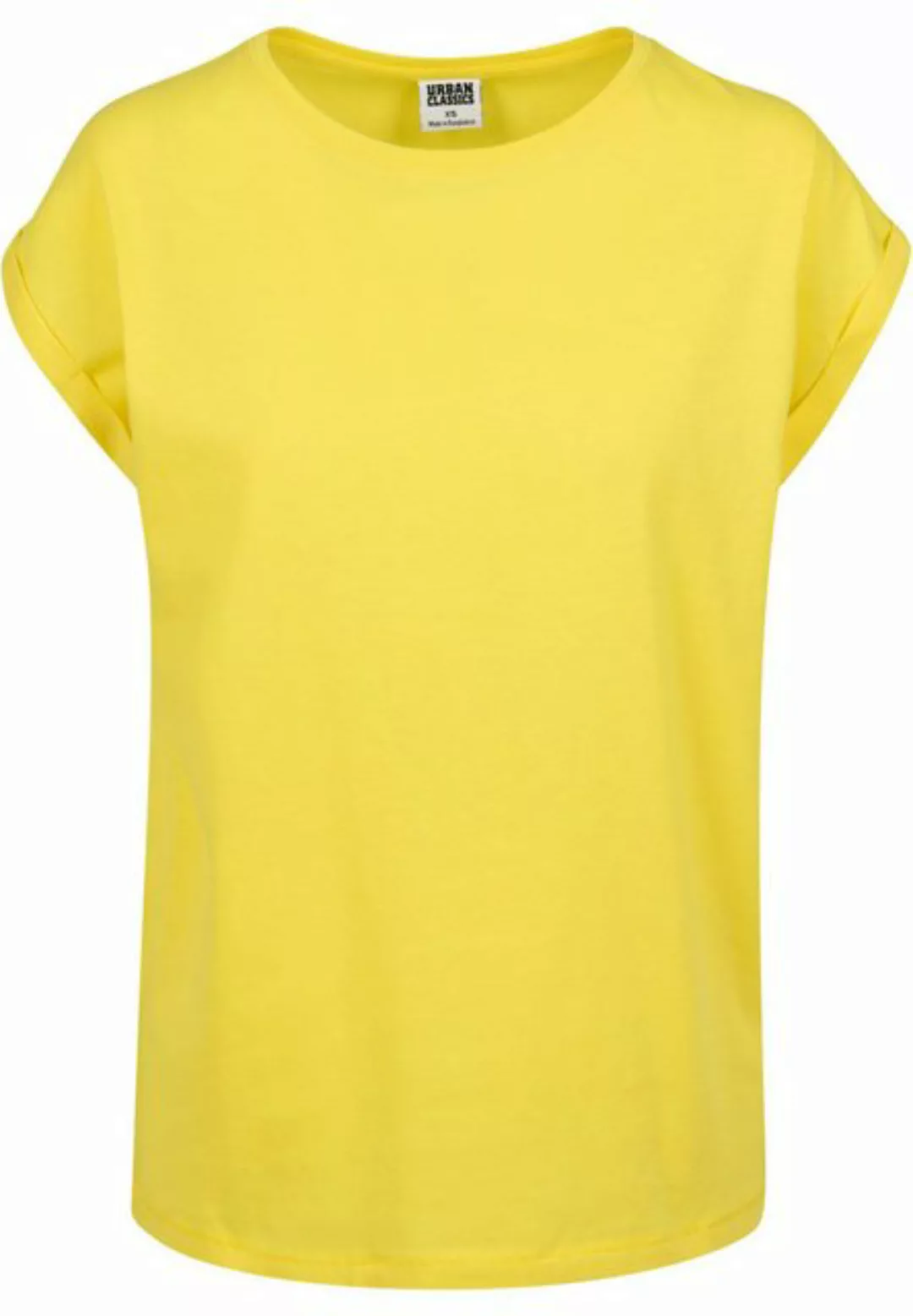 URBAN CLASSICS Kurzarmshirt "Urban Classics Damen Ladies Extended Shoulder günstig online kaufen