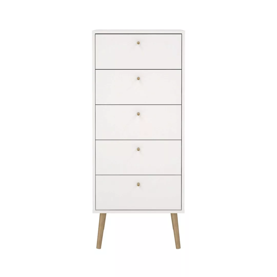 andas Highboard "Bodo, Hochkommode, Aufbewahrung, Stauraum", mit 5 Schublad günstig online kaufen
