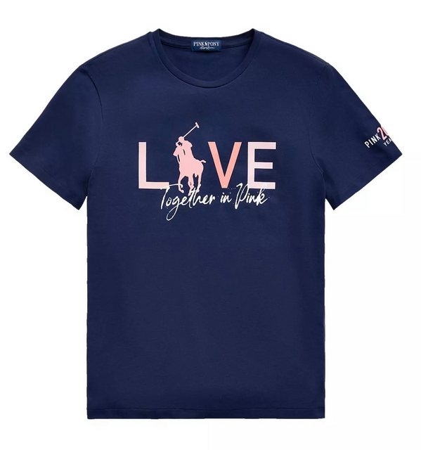 Polo Ralph Lauren T-Shirt Pink Pony T-Shirt Shirt Custom Slim Fit Tee Toget günstig online kaufen