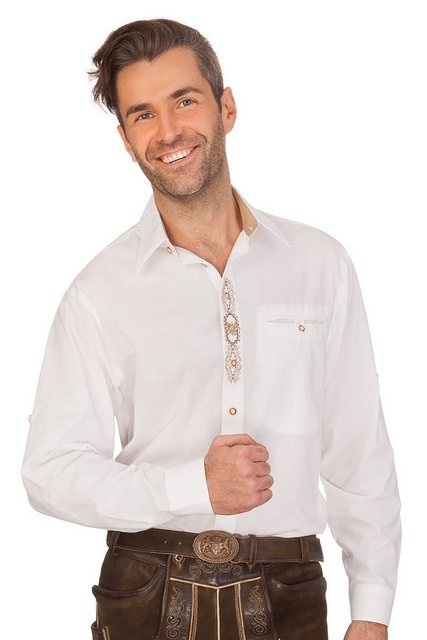 orbis Trachtenhemd Trachtenhemd - KURT - weiß günstig online kaufen