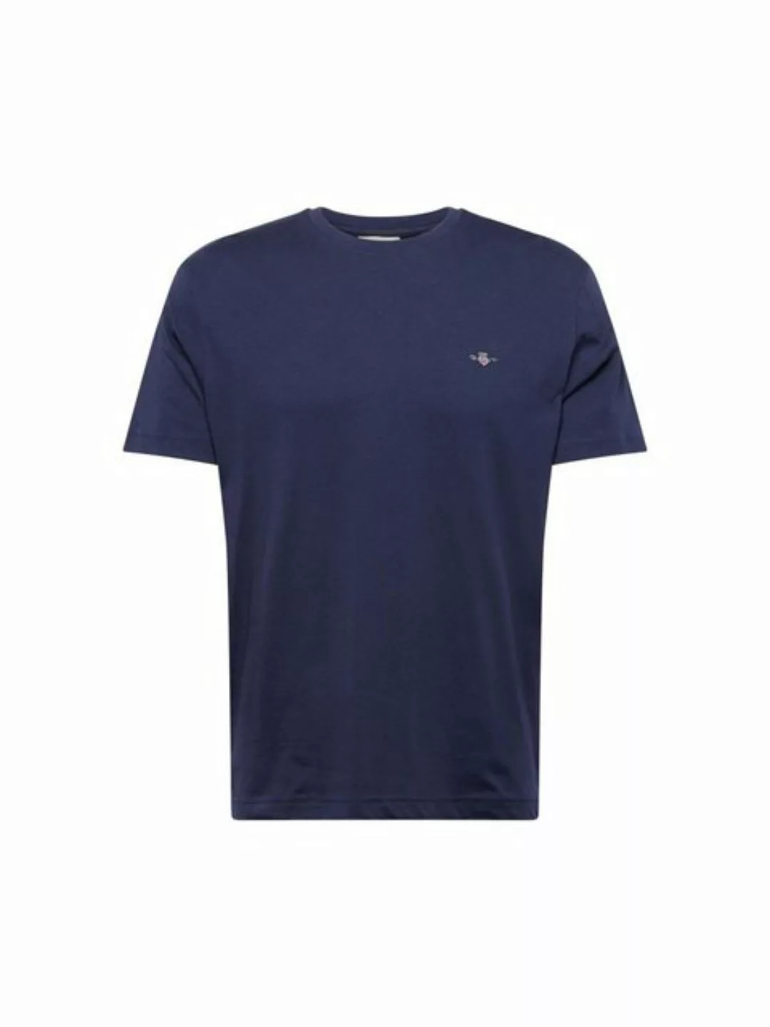 Gant T-Shirt SLIM SHIELD V-NECK T-SHIRT mit einer kleinen Logostickerei auf günstig online kaufen