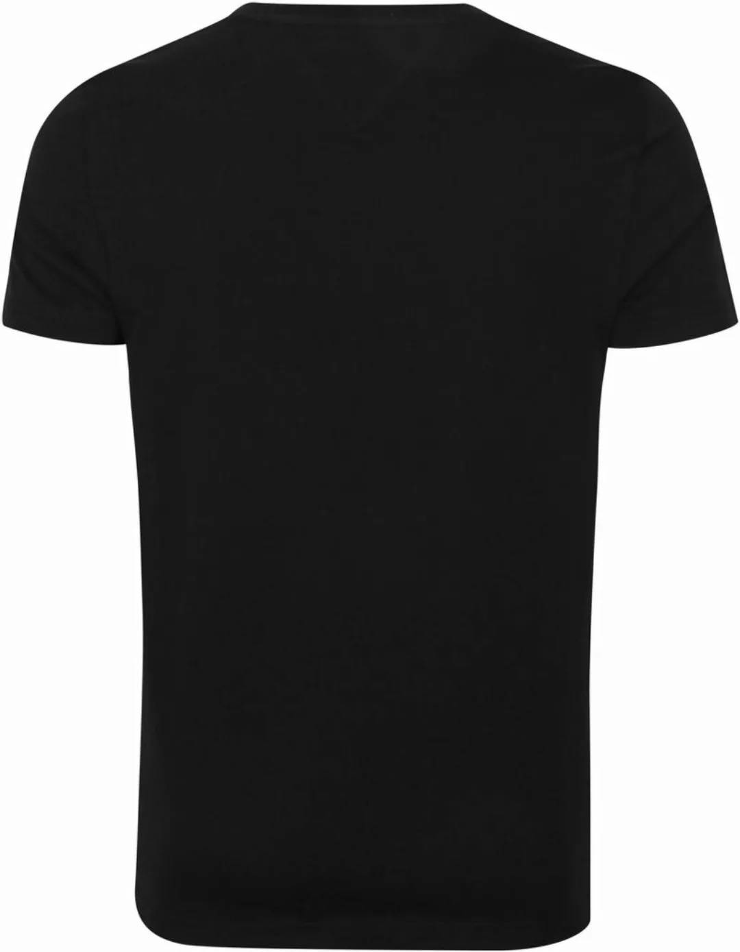 Tommy Hilfiger Logo T-shirt Schwarz - Größe XXL günstig online kaufen