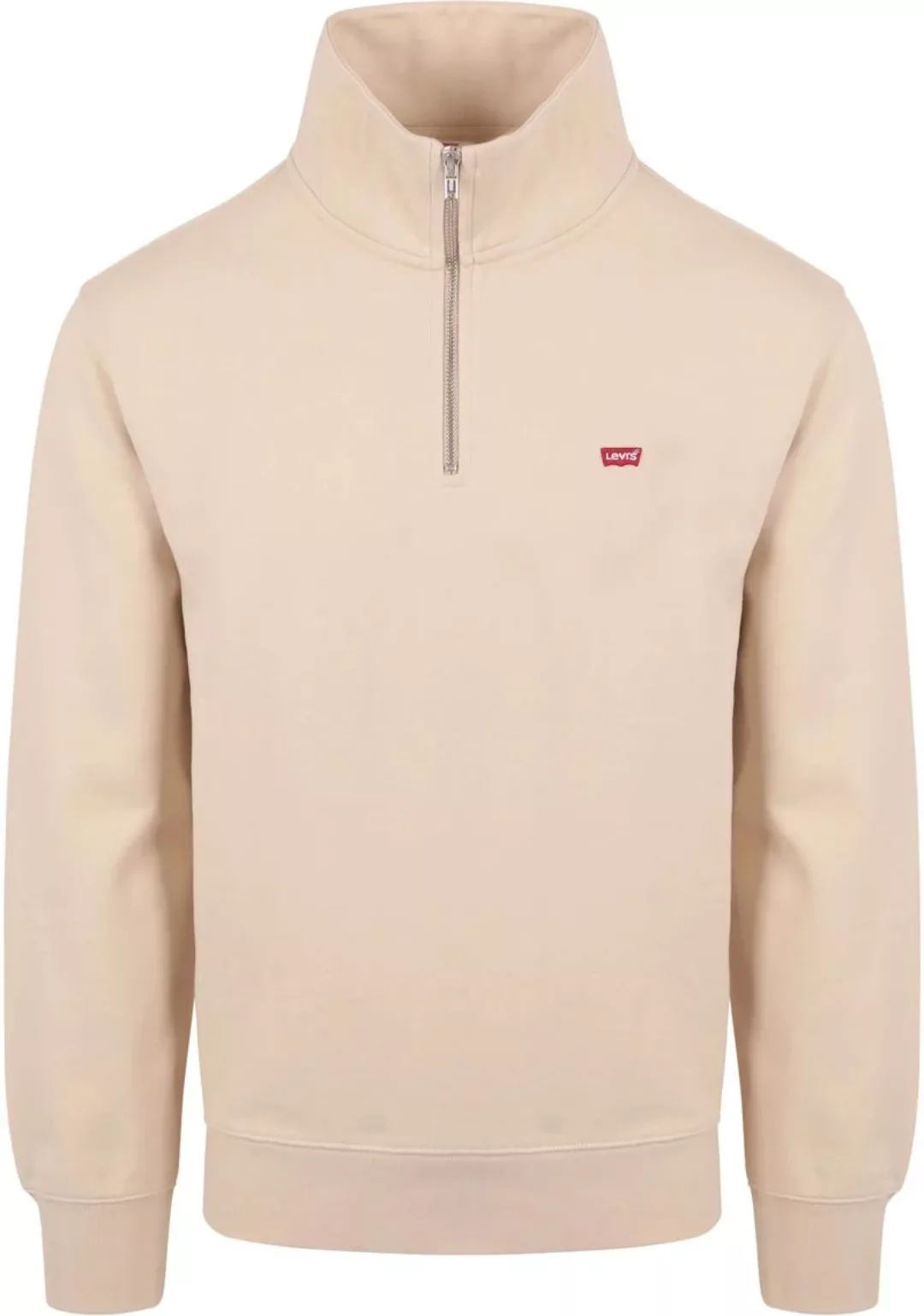 Levi's Sweater Half Zip Ecru - Größe M günstig online kaufen