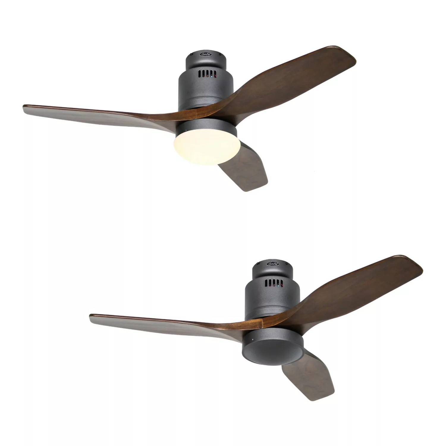 CASAFAN Energiespar Deckenventilator Aerodynamix Eco 112 cm Basaltgrau - Nu günstig online kaufen