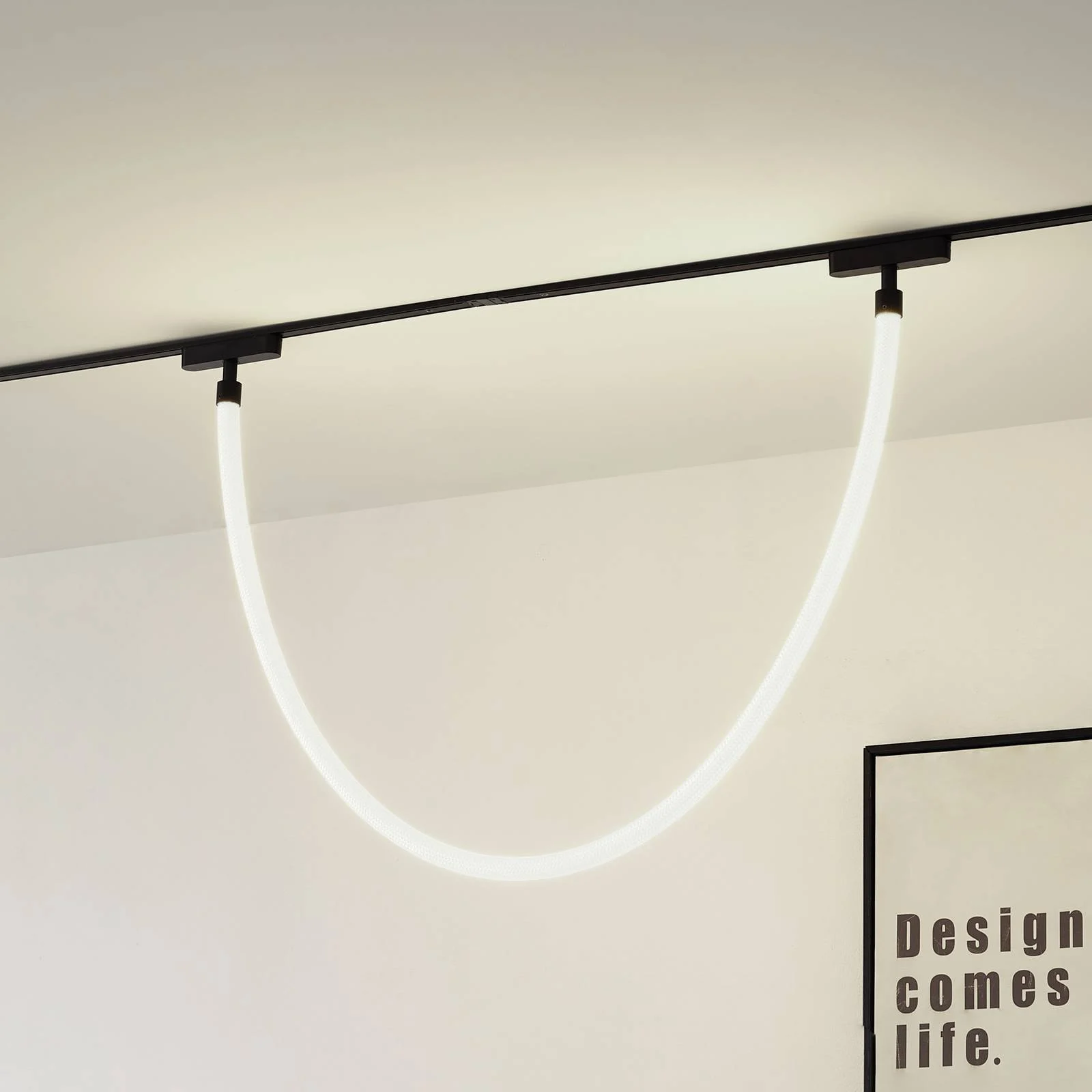 Lindby LED-Lichtschlauch Lumaro, Länge 150cm, Textil, 48V günstig online kaufen