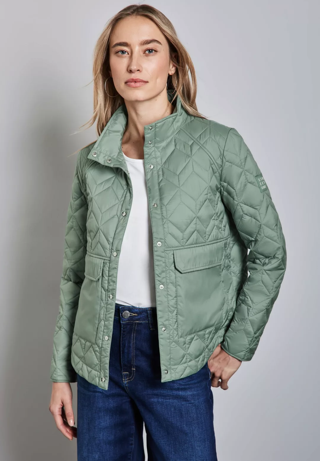 STREET ONE Steppjacke, ohne Kapuze, mit aufgenähten Taschen günstig online kaufen