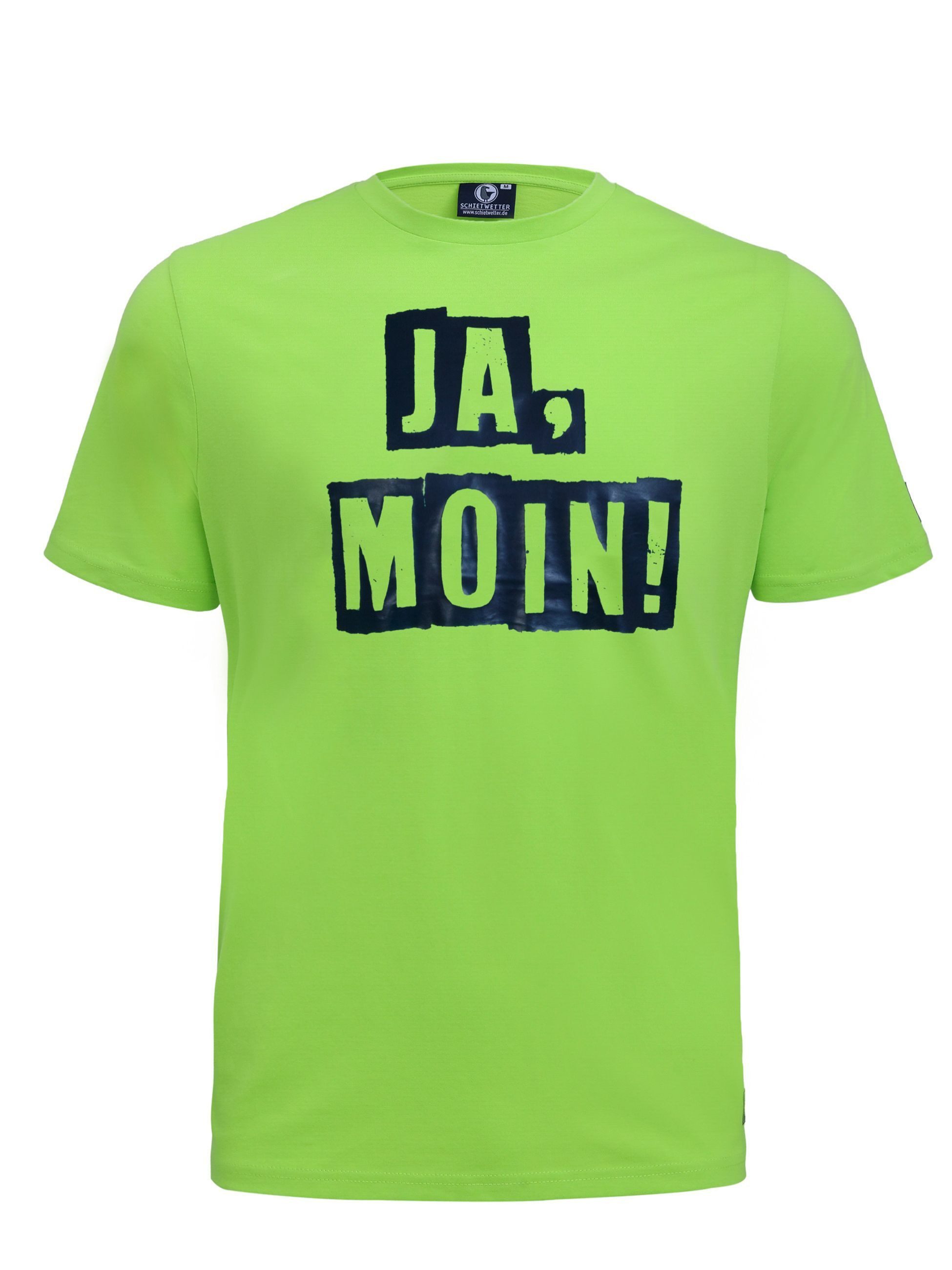 Schietwetter T-Shirt Herren "Ja Moin", 100% günstig online kaufen