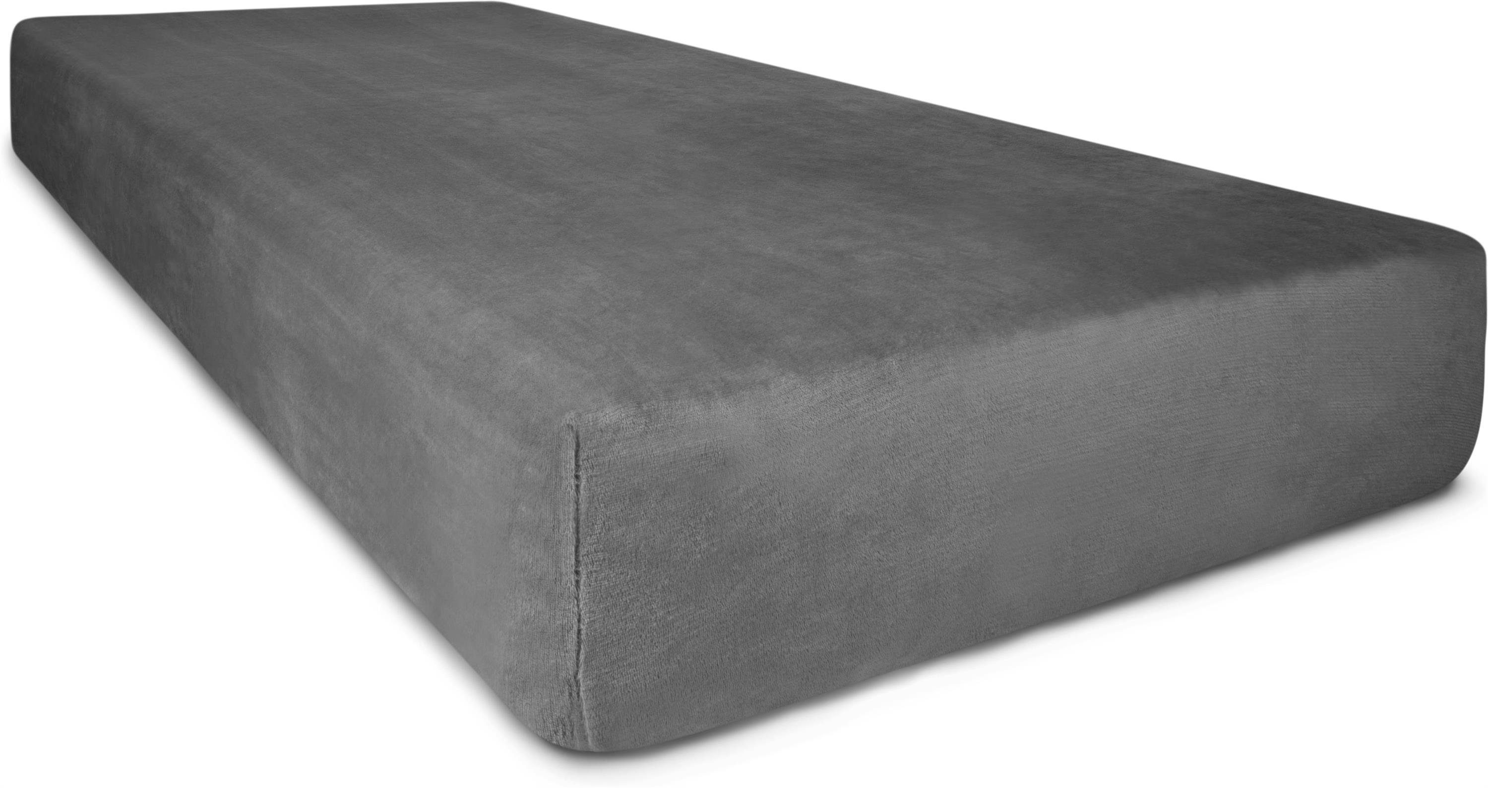 Aspero Bettlaken Flanell-Spannbettlaken PERPIGNAN, Flanell, Gummizug: günstig online kaufen