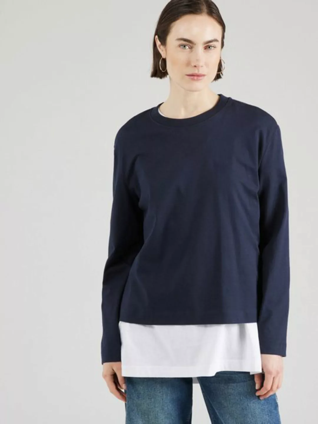 SELECTED FEMME Langarmshirt SLFEssential (1-tlg) Plain/ohne Details günstig online kaufen