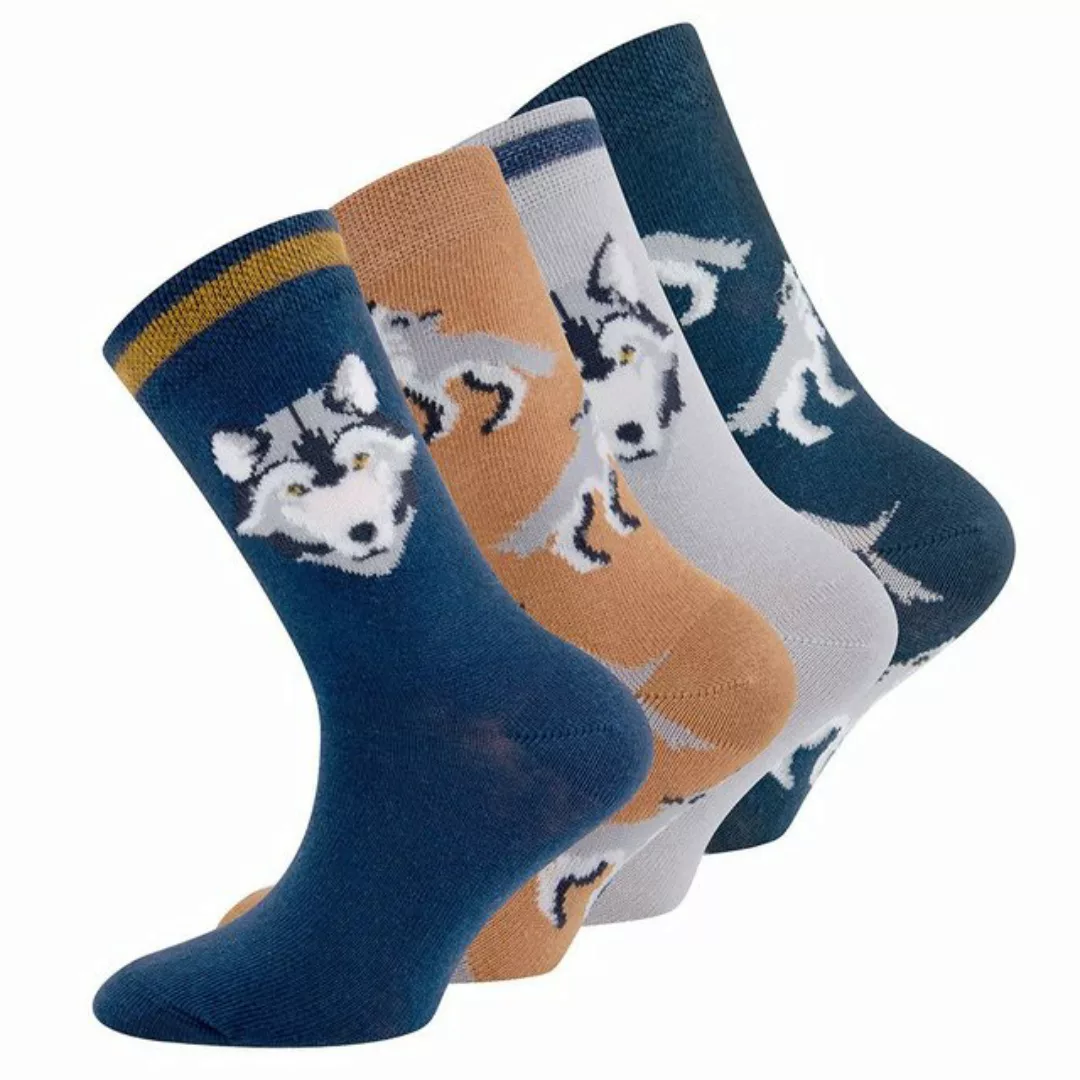 Ewers Socken Socken Wolf (4-Paar) günstig online kaufen