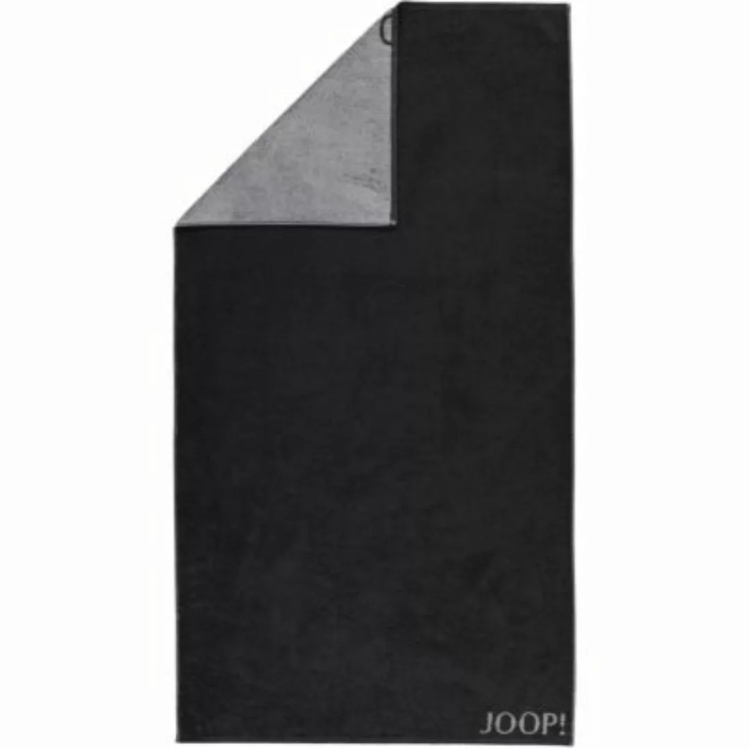 JOOP! Duschtuch  JOOP 1600 Classic Doubleface - schwarz - 100% Baumwolle - günstig online kaufen