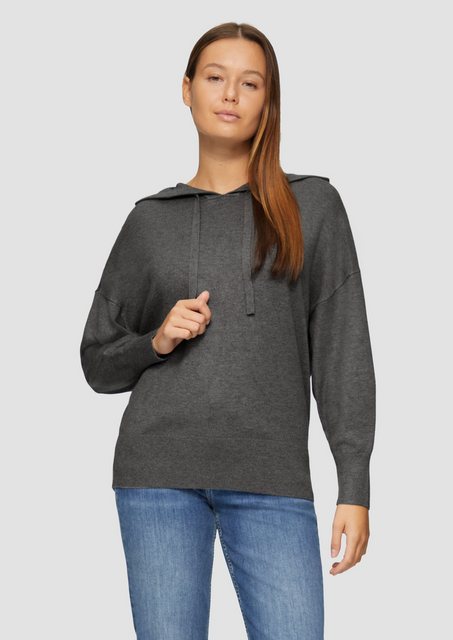 s.Oliver Strickpullover Oversized Strickpullover aus Viskosemix Durchzugkor günstig online kaufen