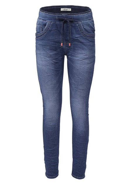 Jewelly Regular-fit-Jeans Joggpants Wohlfühlhose Jogging Baggy Jeans günstig online kaufen