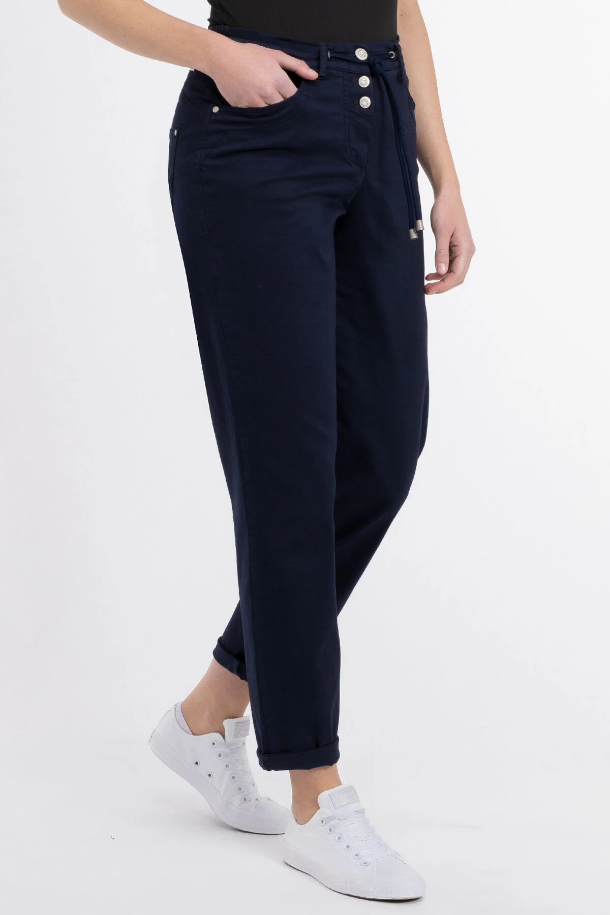 Recover Pants Stoffhose "ANOUK", mit Jogpants-Charakter günstig online kaufen