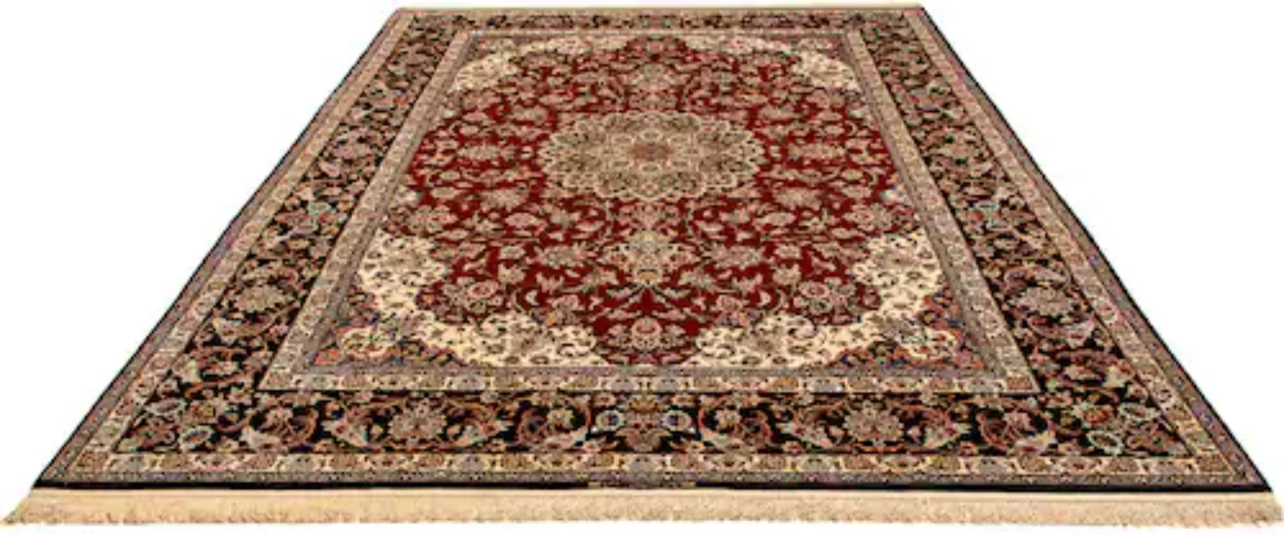 morgenland Orientteppich »Perser - Isfahan - Premium - 356 x 250 cm - rot«, günstig online kaufen
