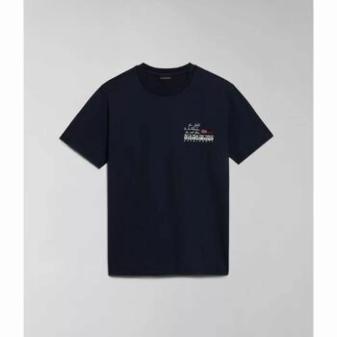 Napapijri  T-Shirts & Poloshirts S-COLVILLE NP0A4HS5-176 BLU MARINE günstig online kaufen