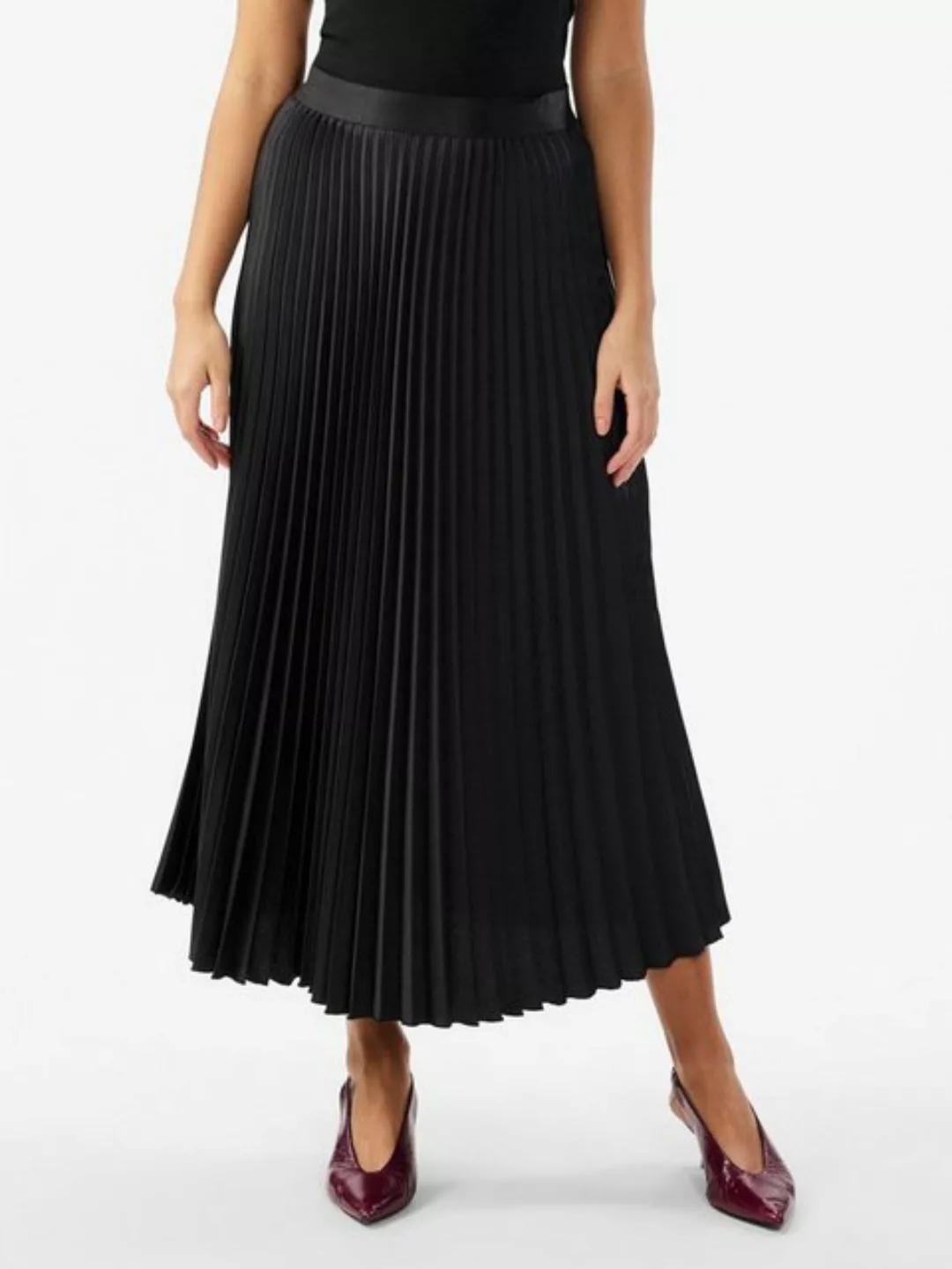 Y.A.S Plisseerock "YASCELINE HW MIDI SKIRT S. NOOS" günstig online kaufen