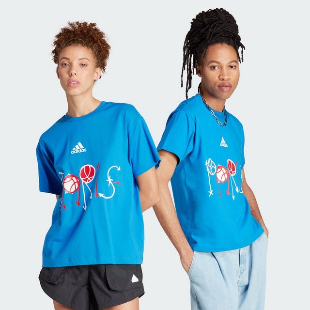 adidas Sportswear T-Shirt ADIDAS GRAPHIC T-SHIRT – GENDERNEUTRAL günstig online kaufen