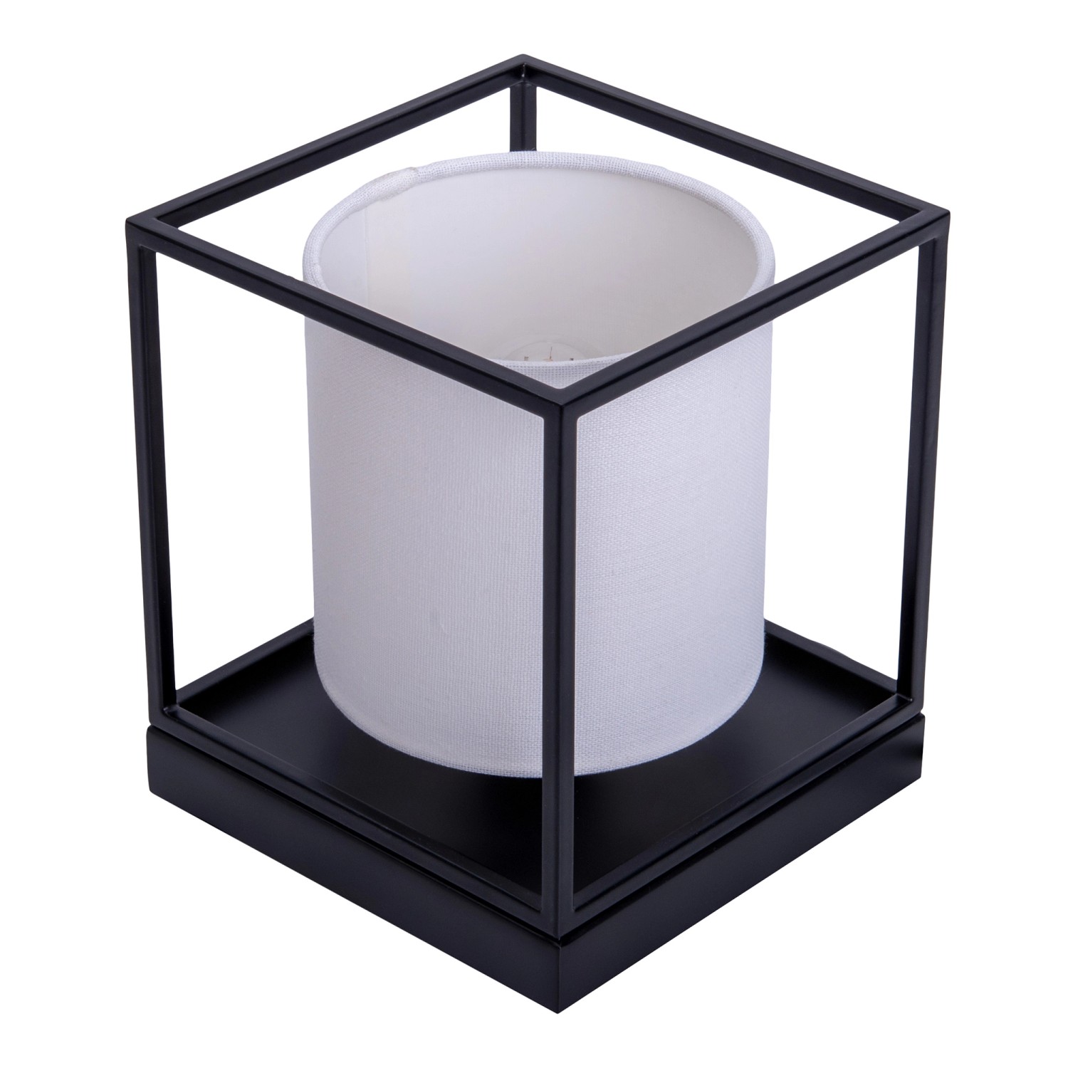 Näve Tischleuchte Beta Weiß 17 cm x 15 cm x 15 cm günstig online kaufen