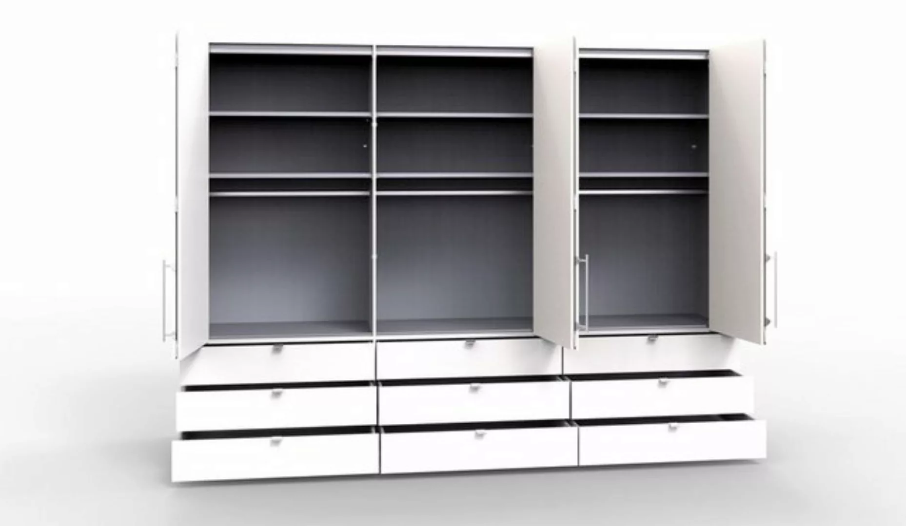 WIEMANN Kleiderschrank "Loft", Glasfront günstig online kaufen