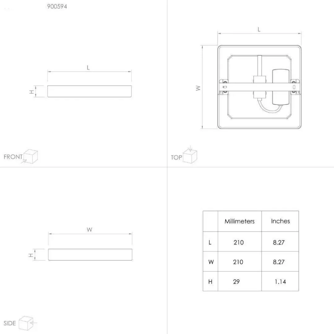 LED Deckenleuchte Fueva in Chrom-matt und Weiß 17W 2000lm günstig online kaufen