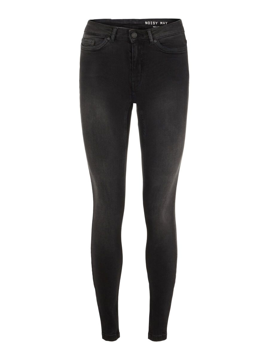 NOISY MAY Nmeve Low Waist Skinny Fit Jeans Damen Schwarz günstig online kaufen
