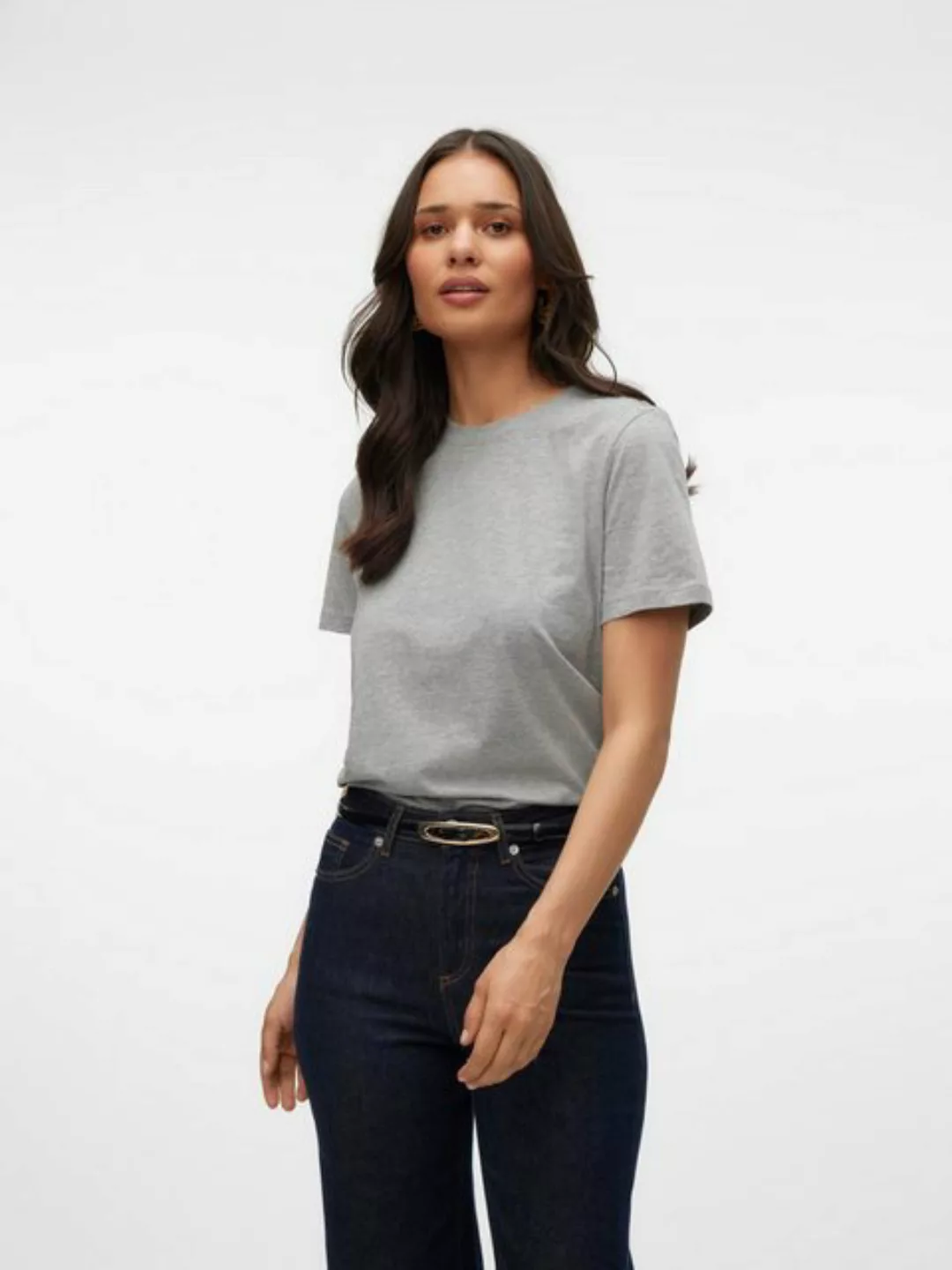 Vero Moda Kurzarmshirt VMPAULINA SS T-SHIRT GA JRS NOOS günstig online kaufen