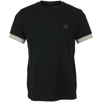 Fred Perry  T-Shirt Striped Cuff T-Shirt günstig online kaufen