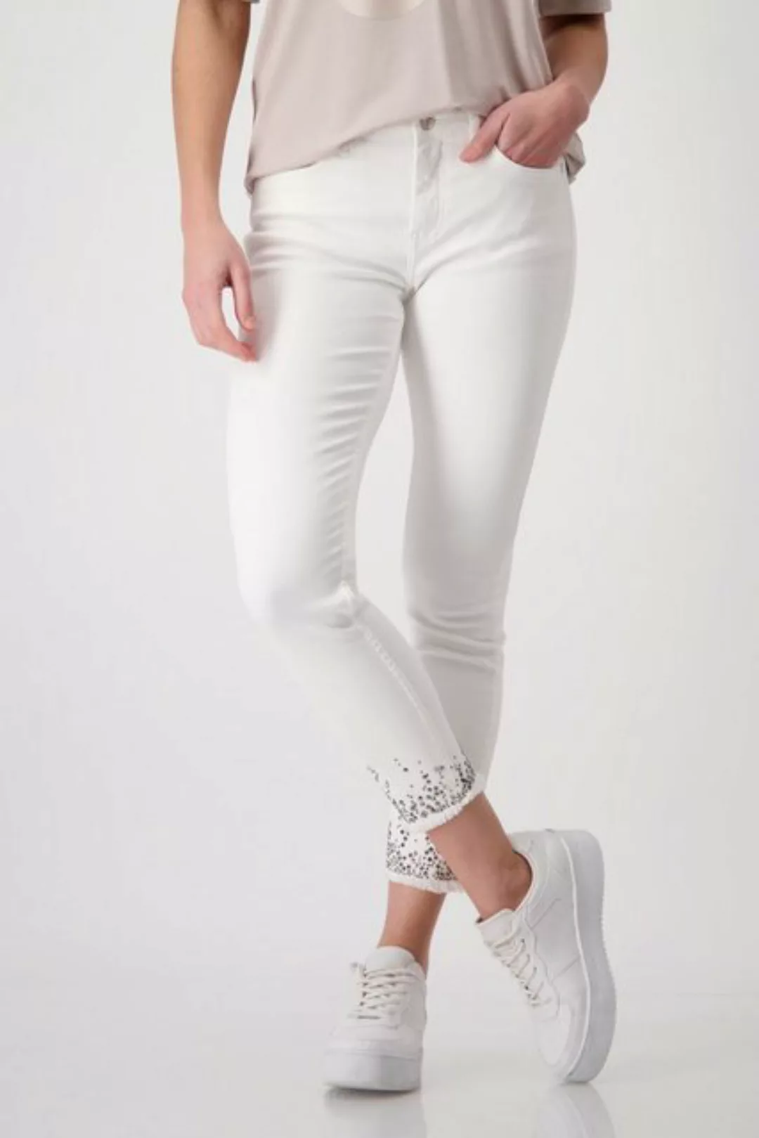 Monari 7/8-Jeans 408395 off-white günstig online kaufen
