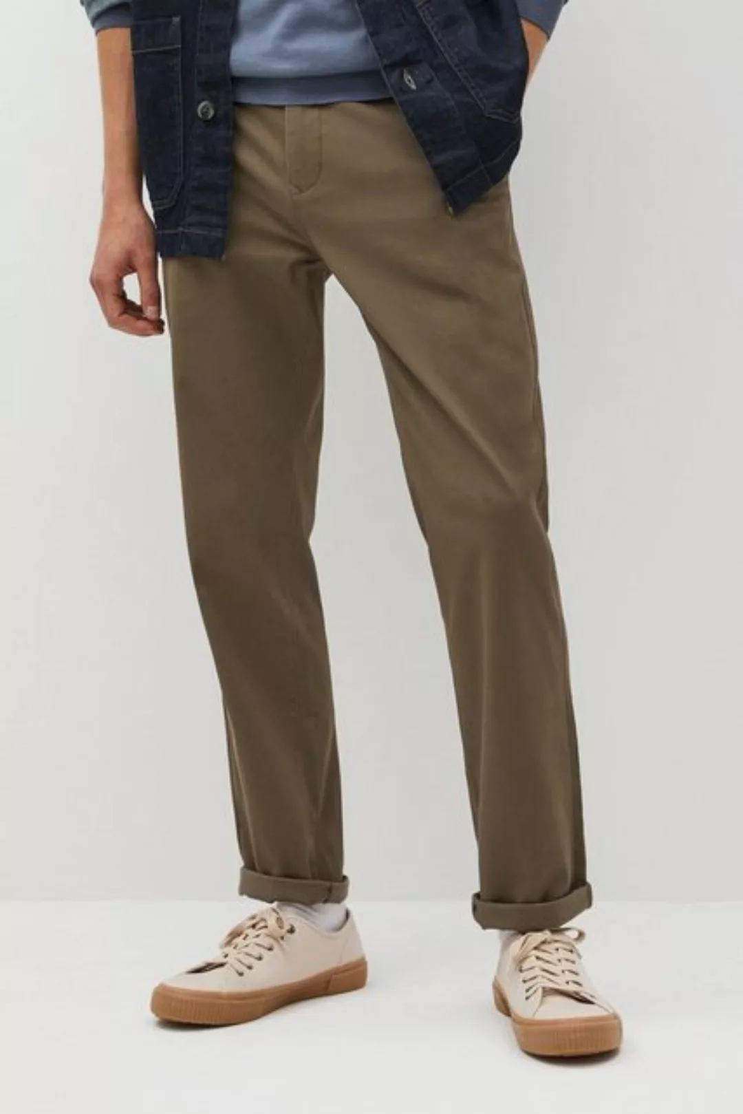 Next Chinohose Straight Fit Chinohose mit Stretch (1-tlg) günstig online kaufen