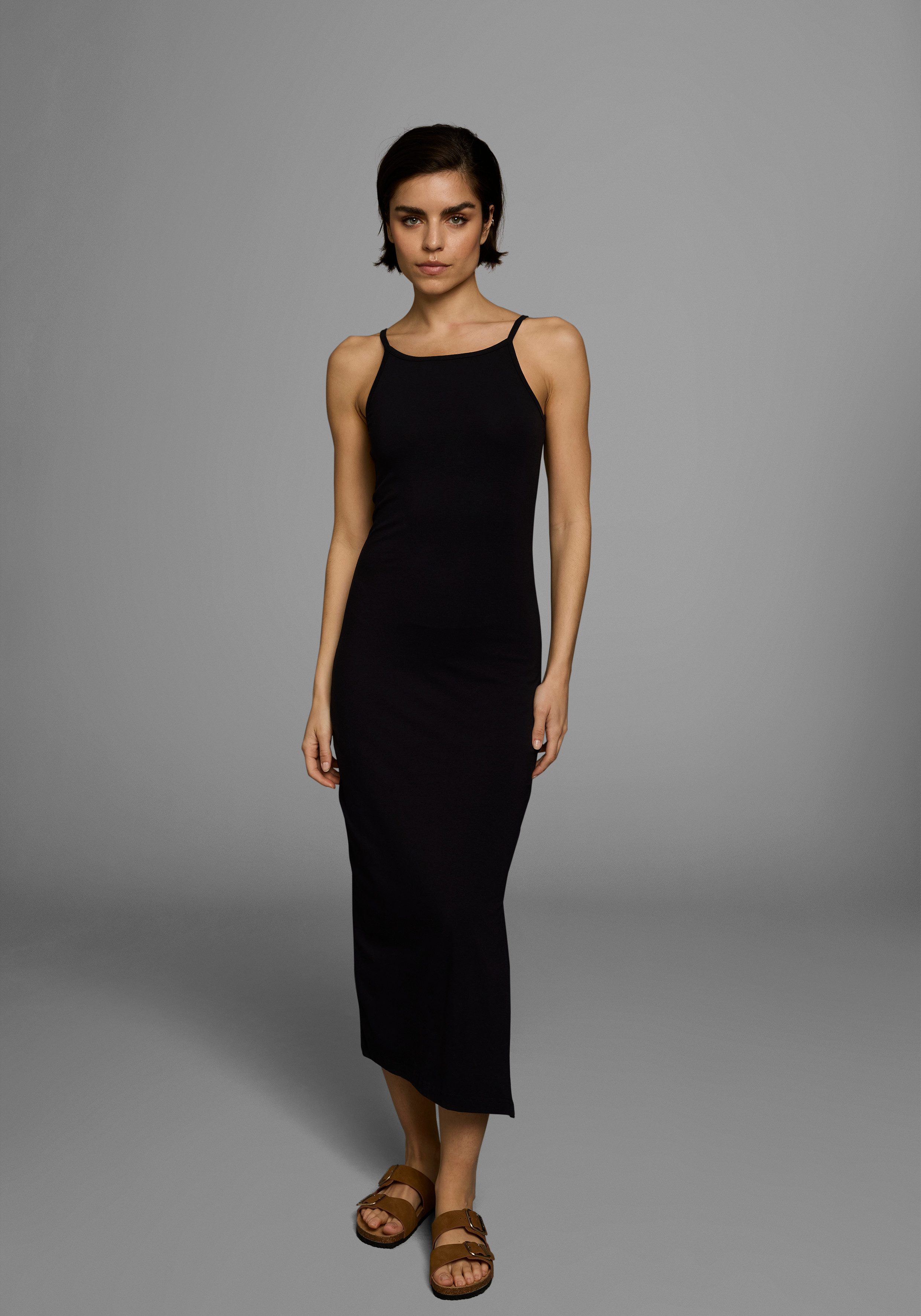 AJC Sommerkleid festlich, Maxilänge, unifarben, aus günstig online kaufen