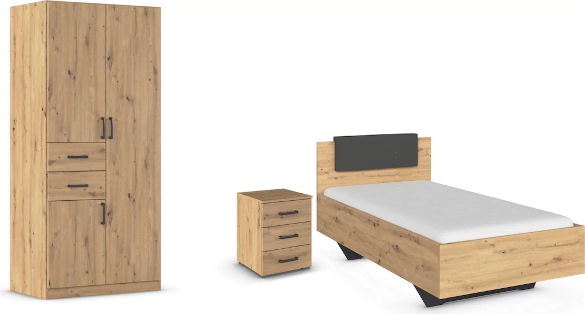 rauch Schlafzimmer-Set "Komplettzimmer Komplettschlafzimmer Schlafzimmer-Se günstig online kaufen