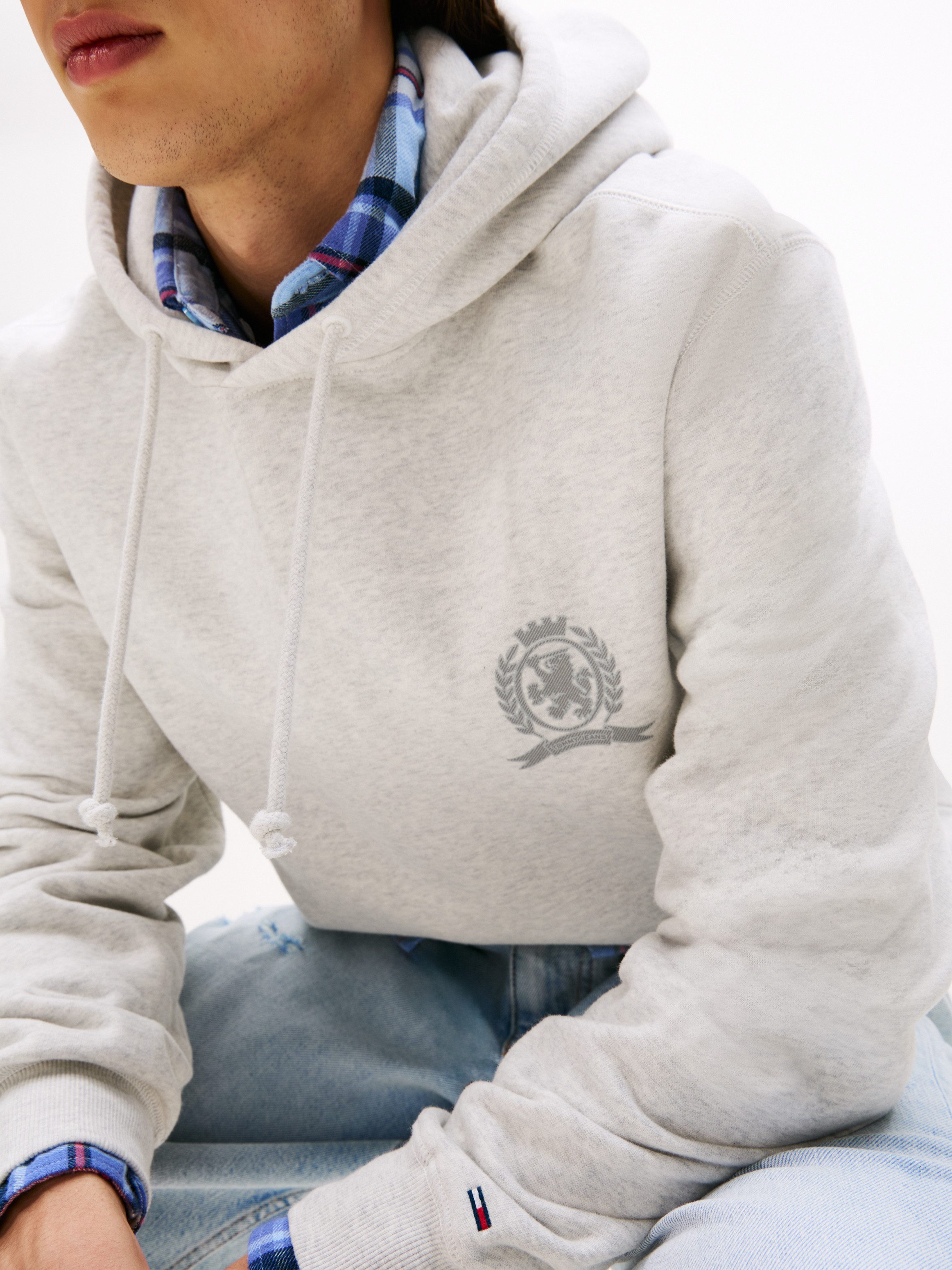 Tommy Jeans Hoodie TJM WASHED CREST günstig online kaufen