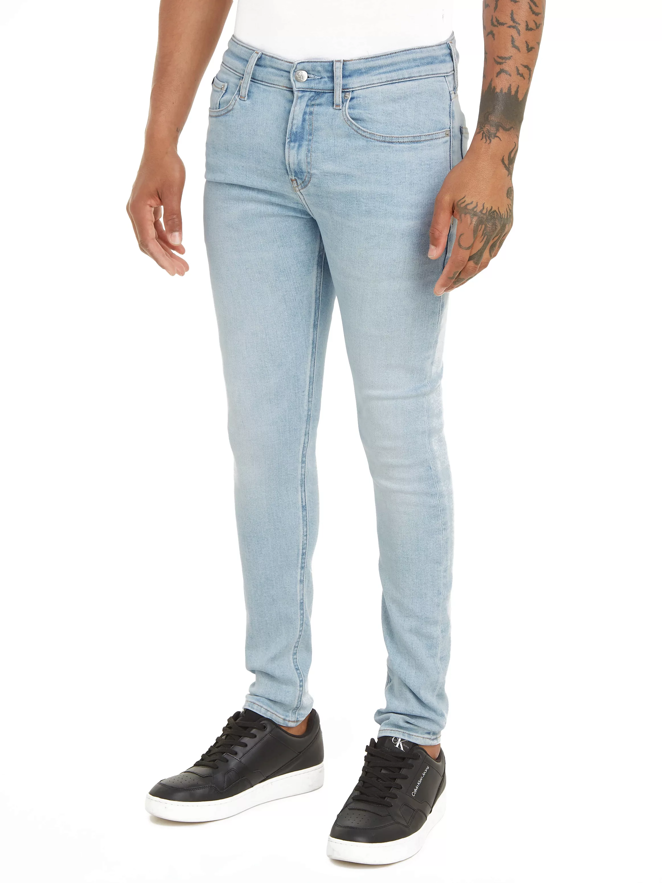 Calvin Klein Jeans Skinny-fit-Jeans "SKINNY", in klassischer 5-Pocket-Form günstig online kaufen