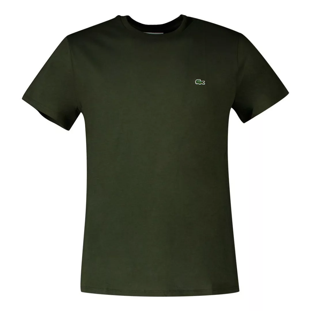 Lacoste Crew Neck Pima Kurzärmeliges T-shirt M Khaki Green günstig online kaufen