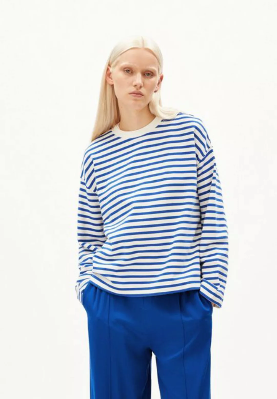 Armedangels Sweatshirt FRANKAA MAARLEN STRIPE Damen günstig online kaufen